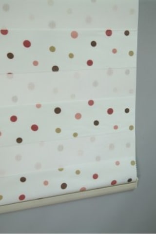 Asyhome Kahve Puanlı Zebra Perde