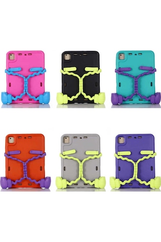iPad Uyumlu  5 Air Zore Eva Boxer Tablet Silikon - Kırmızı Arka Kapak