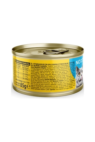 Bado Gurme Yaş Yetişkin Kedi Maması Somonlu 85 Gr