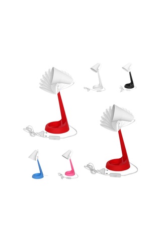 Ders Çalışma Kitap Okuma Mavi Masa Lambası Hareketli Başlık