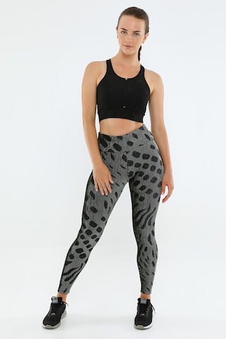 Maraton Sportswear Slimfit Kadın Basic Haki Tayt 20491-haki