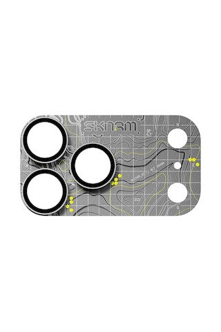 İphone 18 Pro Max Uyumlu Skinarma Sonar Serisi Ionix Kamera Lens Koruyucu Gümüş