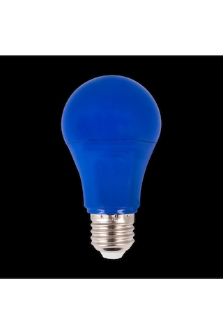 3 Adet 5 Watt Sarı, Mavi Ve Kırmızı Renkli E27 Duylu Gece Lambası Ampulü, Ağaç Feneri Ampulü