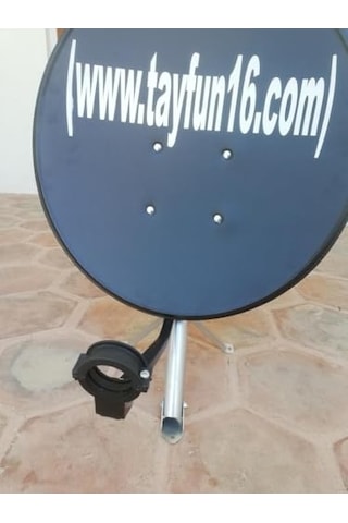 Tayfun Siyah 70 Cm Full Hd 4k Uydu Çanak Anteni-antrasit