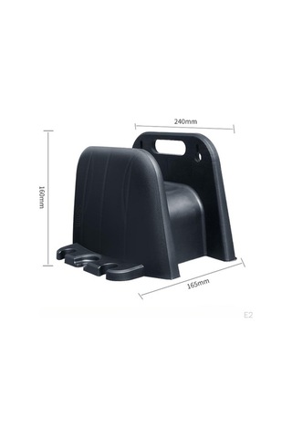 Novahub Bahçe Hortumu Tutucu Duvar Montaj Organizatörü, Su Borusu Depolama Braketi, Yerden Tasarruf İçin