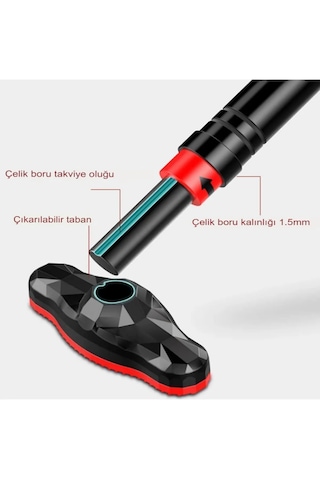 Yeni Nesil 72-95cm Kapı Barı Koridor Barfiksi Barfix Spor Aleti D