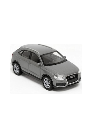 Welly Lisanslı Audi Q3 Çek Bırak Metal Model Araba 1:32-1:34 - Gri