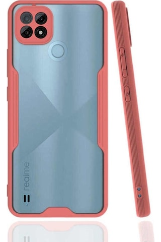Realme C21 Kilif Kamera Korumali Colorful Kapak 502025121