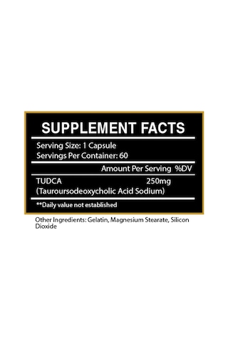 Centurion Labz 250 Mg Tudca Liver Support Safra Desteği 60 Kapsül