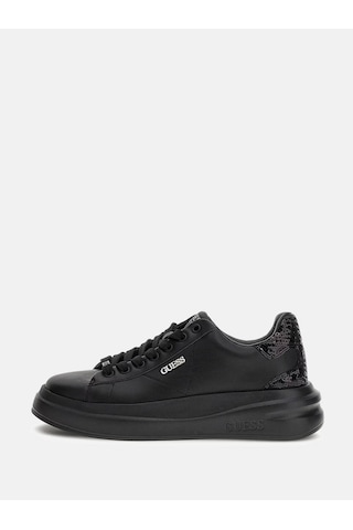 Guess Elbına10 Siyah Kadın Sneaker Flfe10ele12 Siyah