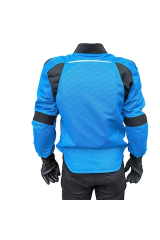 Durt Motosiklet Montu Yazlık Fileli Aırshell V2 Royal Blue . En 17092-4:2020 Ce Sertifikalı.