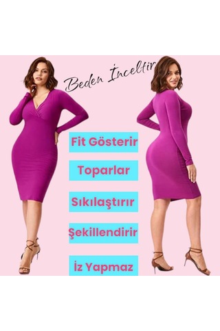 Mood Agenda Kadın Yüksek Bel Basen Toparlayıcı Korse Siyah