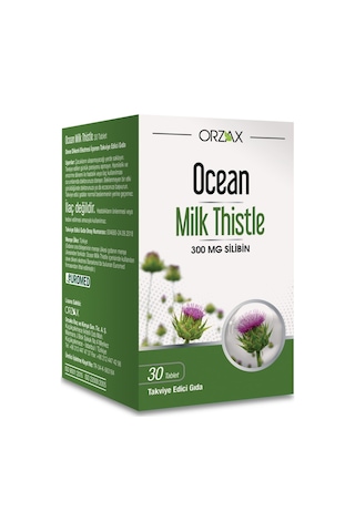 Ocean Milk Thistle 30 Tablet Ocean Milk Thistle 30 Tablet