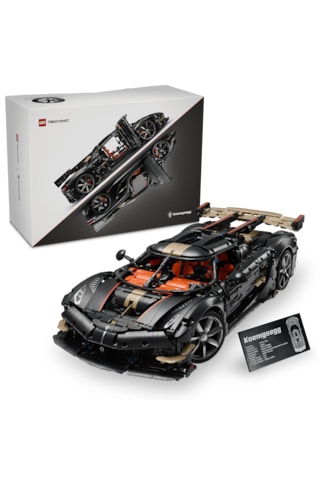 LEGO® Technic Koenigsegg Sadair’s Spear Mega Araba 42232 - Yetişkinler için Mühendislik Modeli Yapım Seti (4104 Parça)