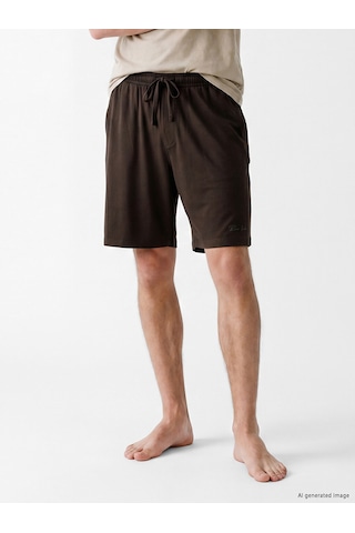 Lc Waikiki Lc Waıkıkı Kahverengi Slim Fit Erkek Şort