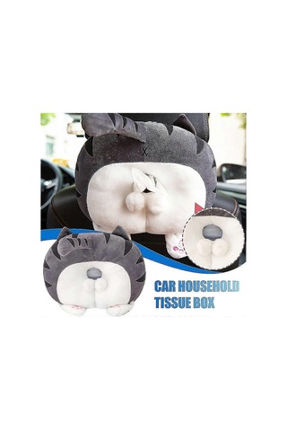 Ev, Yatak Odası, Kozmetik, Kağıt Mendil Kutusu Ve Peçete Kutusu İçin Peluş Mendil Kutusu