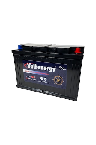 VOLT ENERGY 12 V 100 Amper Deep Cycle Marin Bakımsız Akü