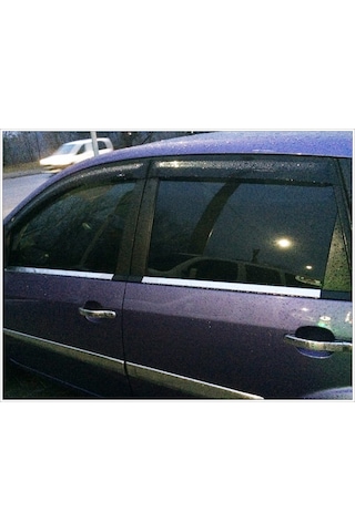 Ford Fiesta Krom Cam Çıtası 4 Prç. 2001-2010 Paslanmaz Çel...