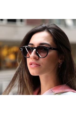 Matt Kahverengi Unisex Güneş Gözlüğü