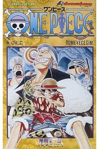 Asteriks 16 - Asteriks İsviçre De + Tokyo Gul 1. Cilt + One Pıece 8 Ölmeyeceğim: Ölmeyeceğim