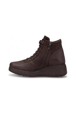 Mamma Mia Mammamia D26kb-4085 Kadın Hakiki Deri Düz Bot Kahverengi