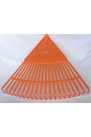Plastik Turuncu Bahçe Tırmığı 10'lu Set