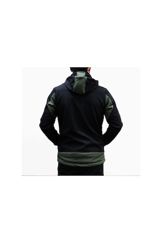 Mudwill Softshell Erkek Mont Ceket  Haki-Siyah