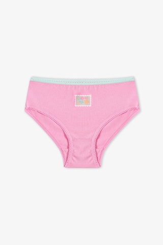 Penti Pembe Kız Çocuk Popflower Pamuklu 5'li Slip Külot