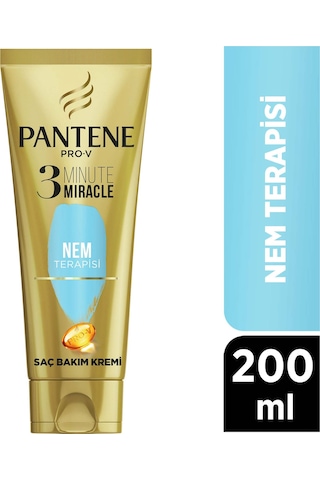 Pantene 3 Minute Miracle Nem Terapisi Saç Bakım Kremi 200 ML