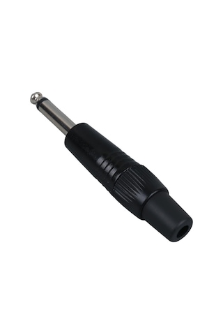 Ayt Gitar Jack Canon Tipi Mono Nikel 6.3mm Mikrofon Ses Kablosu Soketi Girişi