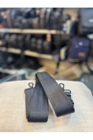 Trg Polo Siyah Su Geçirmez Kumaş El Omuz Çantası Siyah