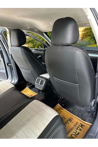 Volkswagen Passat B8 - Kenar Siyah Deri - Orta A Bej Taytüyü