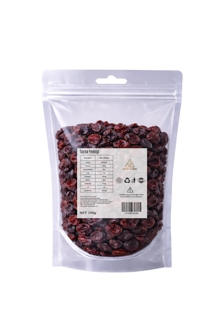 Natutea Turna Yemişi Cranberry 200 G Kuru Meyve 200 G