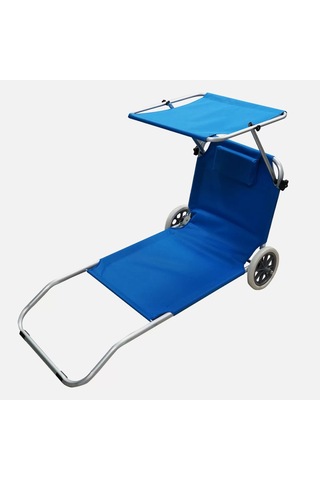 Evinizin Gölgelikli Şezlong, Tekerlekli Şezlong, Katlanır Şezlong