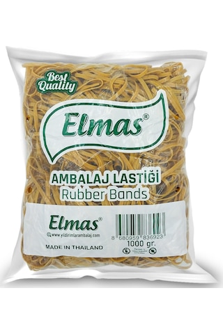 180 X 5 Mm Elmas Ambalaj Lastiği 1000 Gram