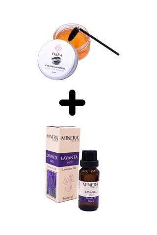 Kaş Şekillendirme Wax Jeli 30ml & Naturel Lavanta Yağı 20ml Diğer