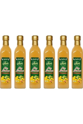 Alıç Sirkesi 6x500 Ml - %100 Katkısız Doğal Geleneksel Ev Yapımı