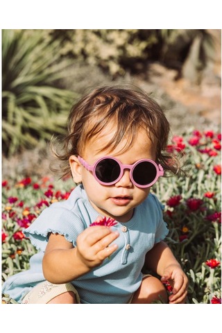 Olivio&co Classic Round Toddler Güneş Gözlüğü - Rock Rose Çok Renkli
