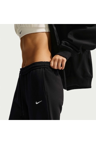 Nike Studio Fleece Medium Weight Kadın Eşofman Altı Im8078-001 siyah