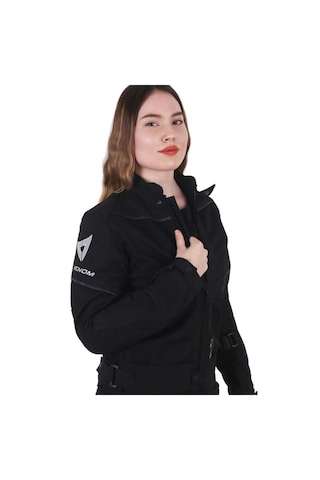 Venom Rock Cordura Kadın Motosiklet Ceketi Fileli Yazlık Motorcu Montu