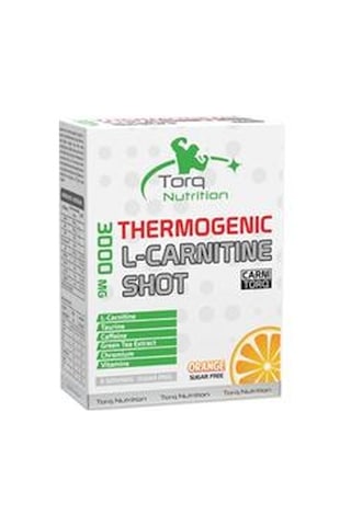 Torq Nutrition Thermogenic L-carnitine Shot 3000 Mg Portakal 8 Ad