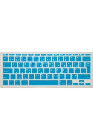 Apple Uyumlu MacBook Air 11 Arapça Klavye Koruyucu A1370 A1465 Uyumlu Esnek Silikon Toz Koruma Kaplama Siyah