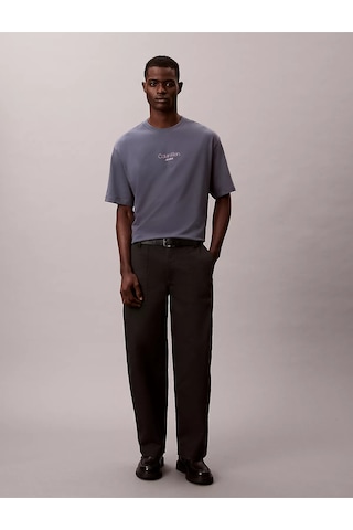 Calvin Klein Ss 16s Rlxd Fıt Ckj Graphıc Tee-12842 Çok Renkli