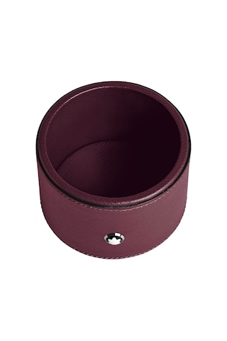 Montblanc Cassis Derisi Orta Boy Yuvarlak Masa Tepsisi 134683 Bordo