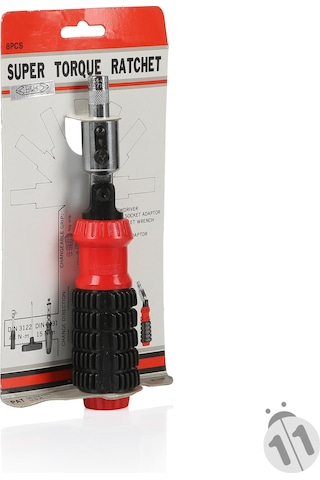 8 Parça Mafsallı Tornavida Bits Set CrV Tam Profesyonel