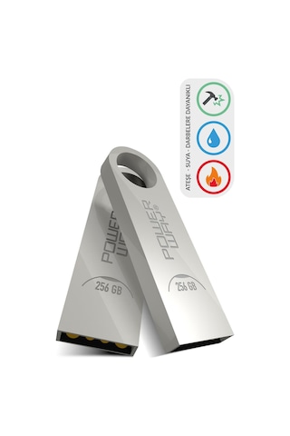 Powerway 256 Gb Metal Flash Bellek Metal Tasarım Usb Bellek The Latest Tecnology Data Traveler