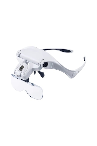 Honeybeeshop Hotu Beyaz 5 Lensli Bas Feneri Endustri Led Isik Yuksek Cozunurluklu Gorus Rahat Tasarim 3xaaa Piller Dahil Degil