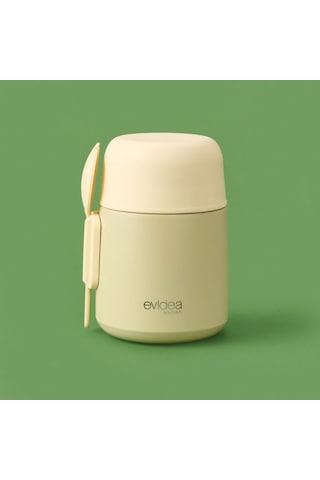 Evidea Kitchen Yemek Termosu - Bej - 500 Ml Bej
