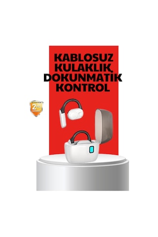 Kablosuz Bluetooth Kulaklık Otomatik Eşleşme, Tek Tuş , Stereo Ses