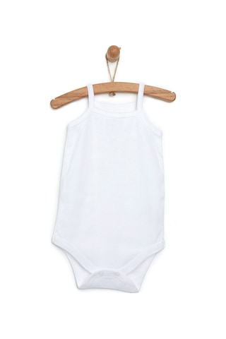 HelloBaby Beyaz Body İp Askılı